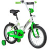 Детский велосипед NOVATRACK STRIKE 16” бело-зеленый 163STRIKE.WTG20